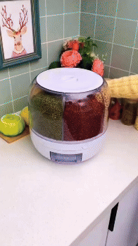 360 Degree Rotating Dry Food Dispenser