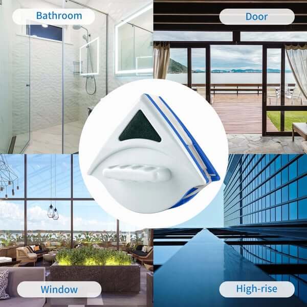 Doublefaced Glass Cleaner Magnetic